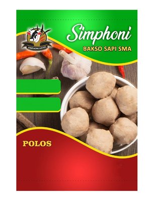 Trademark SIMPHONI ABADI BAKSO SAPI SMA POLOS + Lukisan