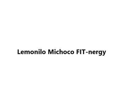 Trademark Lemonilo Michoco FIT-nergy