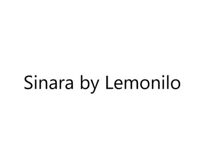 Trademark Sinara by Lemonilo