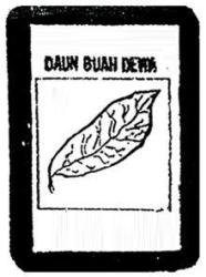 Trademark DAUN BUAH DEWA + LUK. DAUN