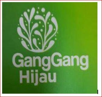 Trademark GangGang Hijau + Lukisan/Logo