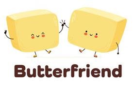 Trademark Butterfriend + Lukisan