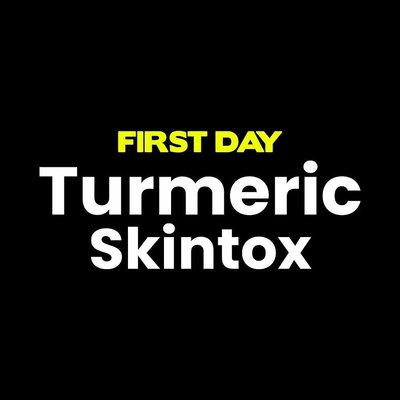 Trademark FIRST DAY Turmeric Skintox + Lukisan