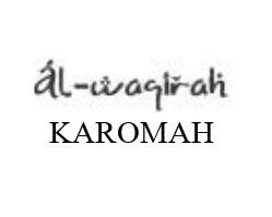 Trademark AL WAQIAH KAROMAH