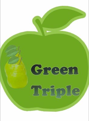 Trademark GREEN TRIPLE + LUKISAN