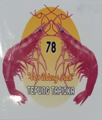 Trademark CAP UDANG IRAK TEPUNG TAPIOKA