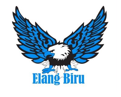 Trademark ELANG BIRU + LUKISAN