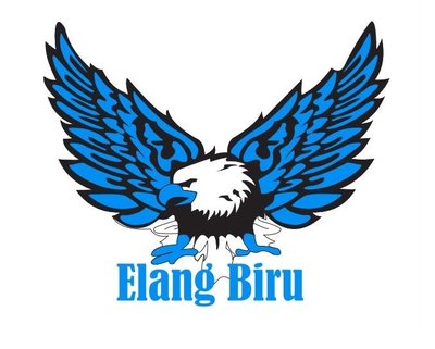 Trademark ELANG BIRU + LUKISAN