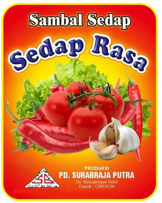 Trademark Sambal Sedap Sedap Rasa & Lukisan