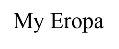 Trademark My Eropa