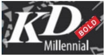 Trademark KD MILLENNIAL BOLD + Lukisan