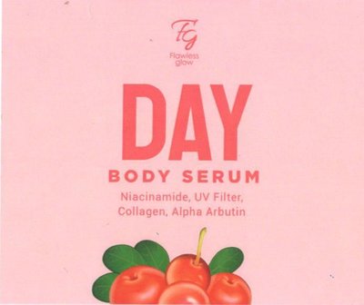 Trademark FLAWLESS GLOW DAY BODY SERUM