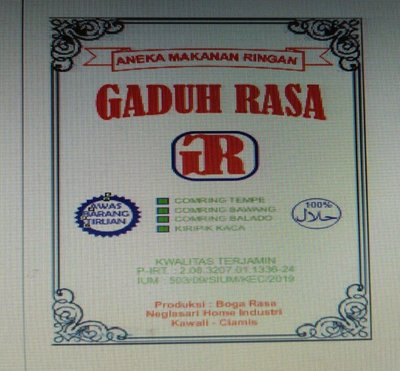 Trademark Gaduh Rasa