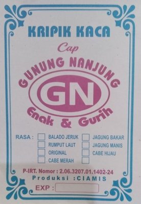 Trademark Gunung Nanjung