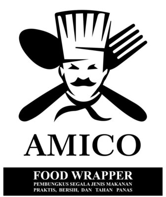 Trademark AMICO FOOD WRAPPER + LUKISAN