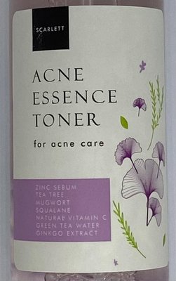 Trademark SCARLETT ACNE ESSENCE TONER