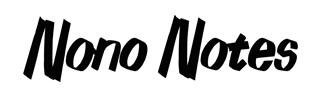 Trademark Nono Notes logo