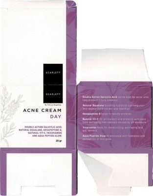 Trademark SCARLETT ACNE CREAM DAY