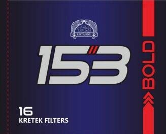 Trademark 153 BOLD 16 KRETEK FILTERS + LUKISAN