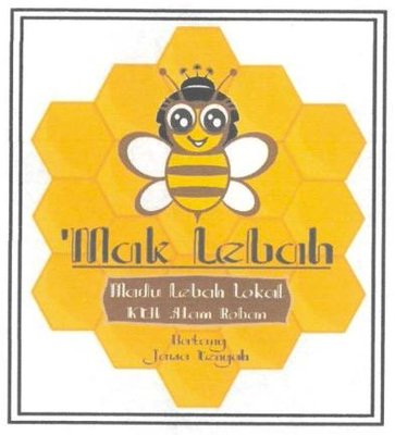 Trademark MAK LEBAH + LOGO