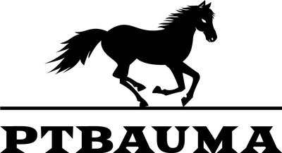 Trademark Merek Lukisan yang didaftar adalah Lukisan Nama Perusahaan PTBAUMA dan lukisan kuda.Warna
tulisan hitam.Warna kuda dan garis dibawahnya hitam