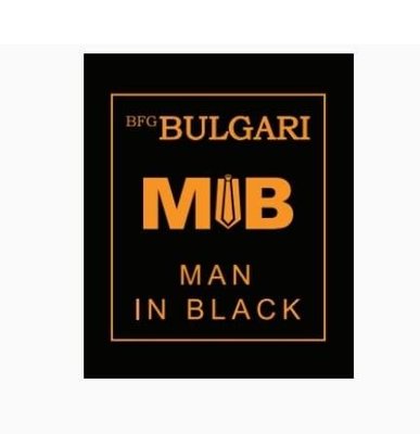 Trademark BFG BULGARI MIB MAN IN BLACK + LUKISAN