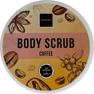 Trademark SCARLETT BODY SCRUB COFFEE