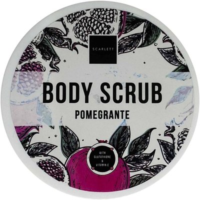 Trademark SCARLETT BODY SCRUB POMEGRANTE