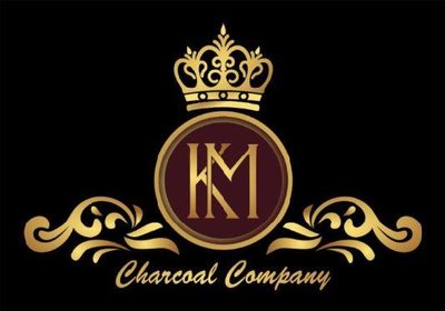 Trademark KM CHARCOAL COMPANY + LUKISAN