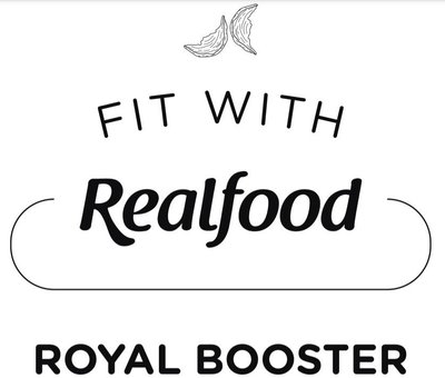 Trademark FIT WITH REALFOOD ROYAL BOOSTER + Lukisan