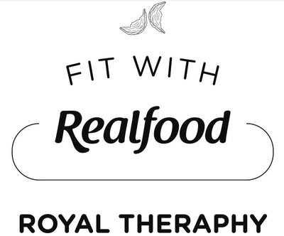 Trademark FIT WITH REALFOOD ROYAL THERAPHY + Lukisan