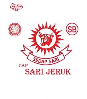 Trademark SEDAP SARI Cap SARI JERUK + Lukisan Kepala Sapi = Suatu Penamaan.