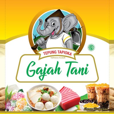 Trademark Tepung Tapioka Gajah Tani