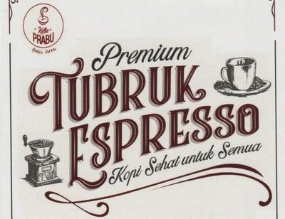 Trademark Koffie Prabu Premium Tubruk Espresso