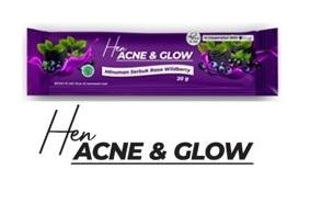 Trademark Hen ACNE & GLOW + LUKISAN