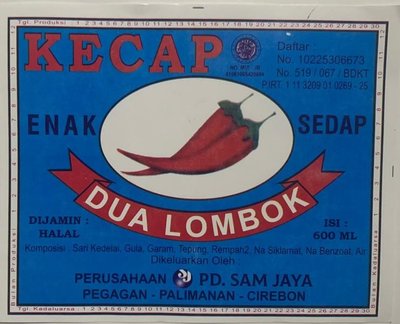 Trademark KECAP DUA LOMBOK