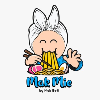 Trademark Mak Mie by Mak Beti + Logo