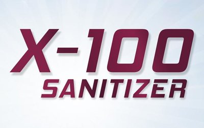 Trademark X-100 SANITIZER