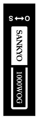 Trademark S-O SANKYO 1000WOG + LOGO