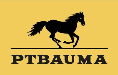 Trademark Merek Lukisan yang didaftar adalah Lukisan Nama Perusahaan PTBAUMA dan lukisan kuda.Warna
background kuning.Warna tulisan hitam.Warna kuda dan garis dibawahnya hitam