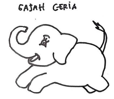 Trademark GAJAH CERIA + LUKISAN