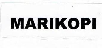 Trademark MARIKOPI