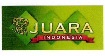 Trademark JUARA INDONESIA + Logo/Lukisan