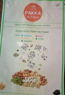 Trademark PAKKA NUT BAR