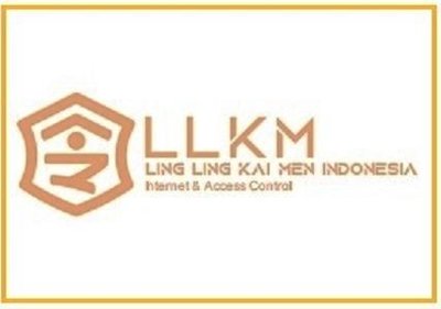 Trademark LLKM LING LING KAI MEN INDONESIA dan logo, internet & access control