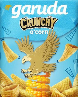 Trademark GARUDA CRUNCHY O'CORN + lukisan