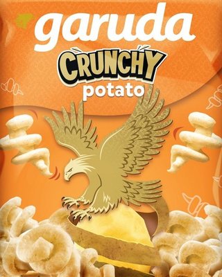 Trademark GARUDA CRUNCHY POTATO + lukisan