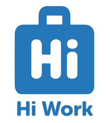 Trademark Hi Work + Hi Logo Biru