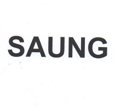 Trademark SAUNG