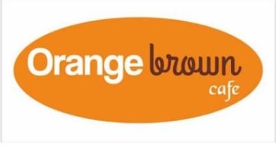 Trademark Orange brown Cafe + Logo